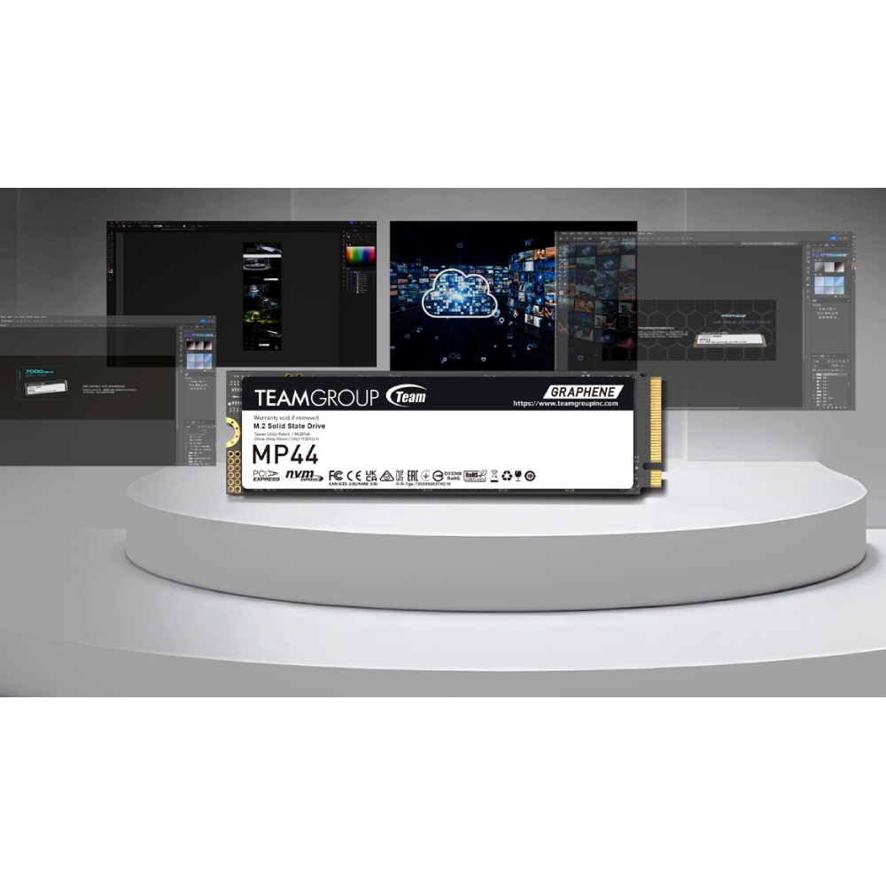 SSD накопитель TEAM MP44 1TB (TM8FPW001T0C101) Форм-фактор M.2
