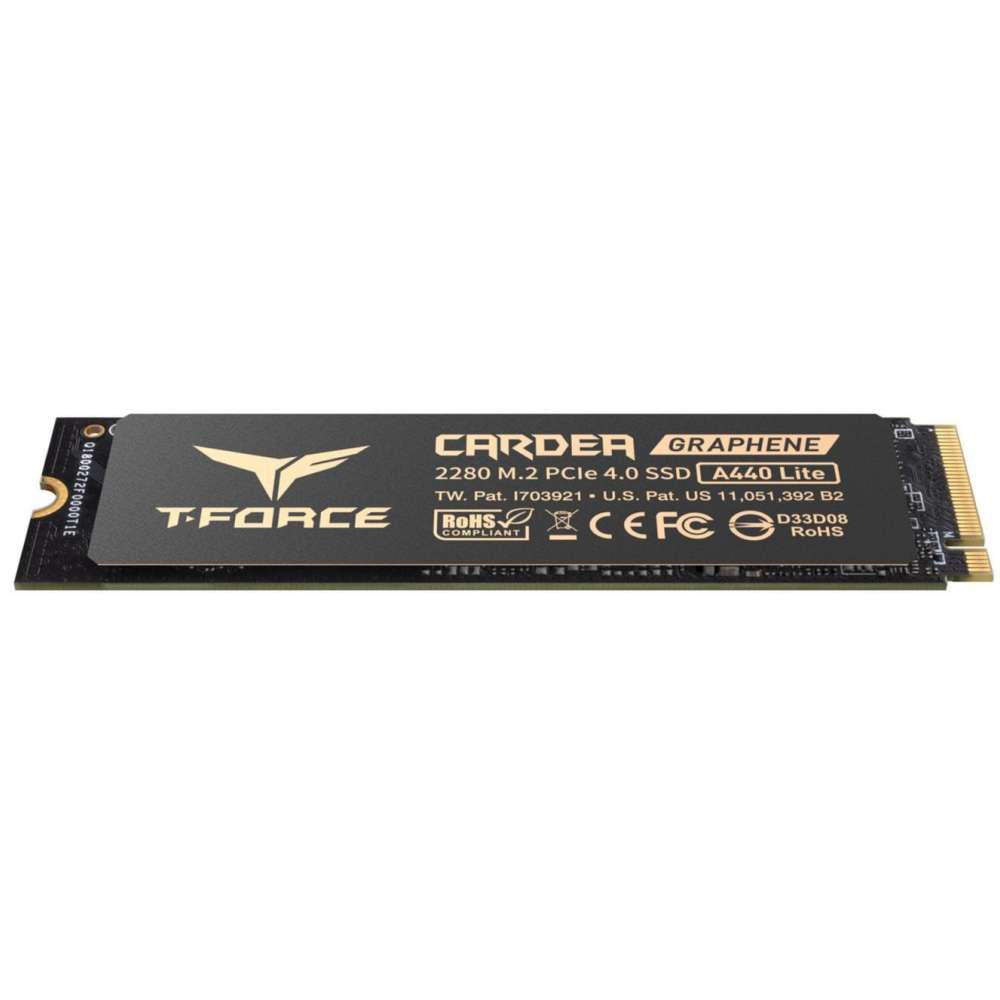 SSD накопитель TEAM T-FORCE M.2-2280 PCI-E Gen4x4 A440 LITE 1TB RETAIL W/HEAT STICKER (TM8FFQ001T0C129) Назначение жесткого диска для настольного компьютера