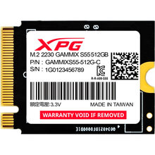 SSD накопитель ADATA M.2 2230 GAMMIX S55 512GB (SGAMMIXS55-512G-C)
