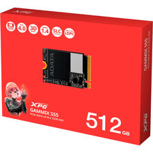 SSD накопичувач ADATA M.2 2230 GAMMIX S55 512GB (SGAMMIXS55-512G-C)