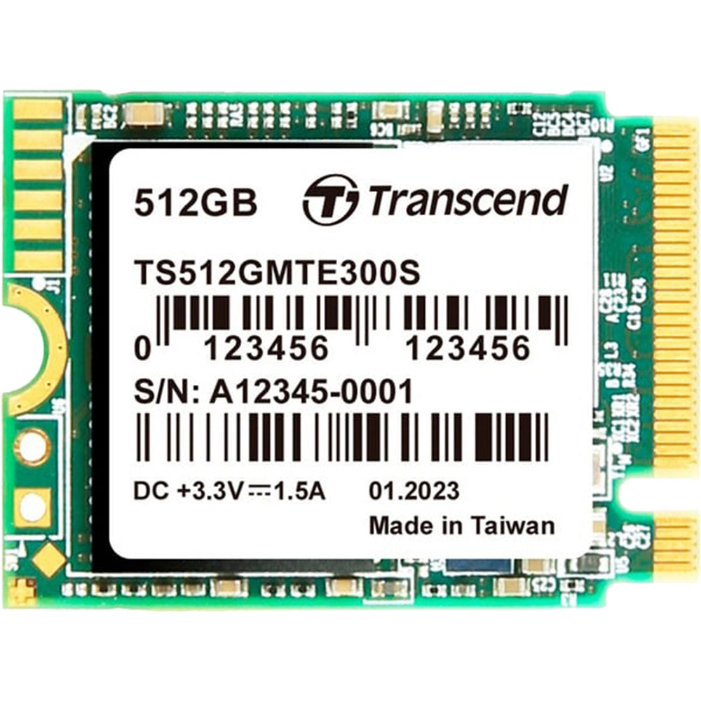 SSD накопитель TRANSCEND M.2 2230 512GB (TS512GMTE300S) SSD накопитель TRANSCEND M.2 2230 512GB (TS512GMTE300S)