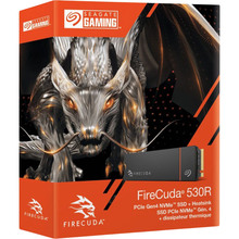 SSD накопичувач SEAGATE M.2 2280 2TB FireCuda 530R with Heatsink (ZP2000GM3A073)
