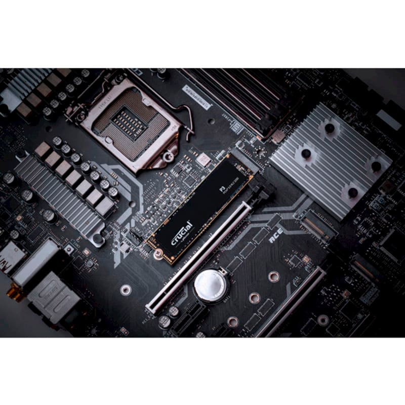 Зовнішній вигляд SSD накопичувач MICRON Crucial P3 500GB M.2 2280 NVMe 3D NAND TLC (CT500P3SSD8)