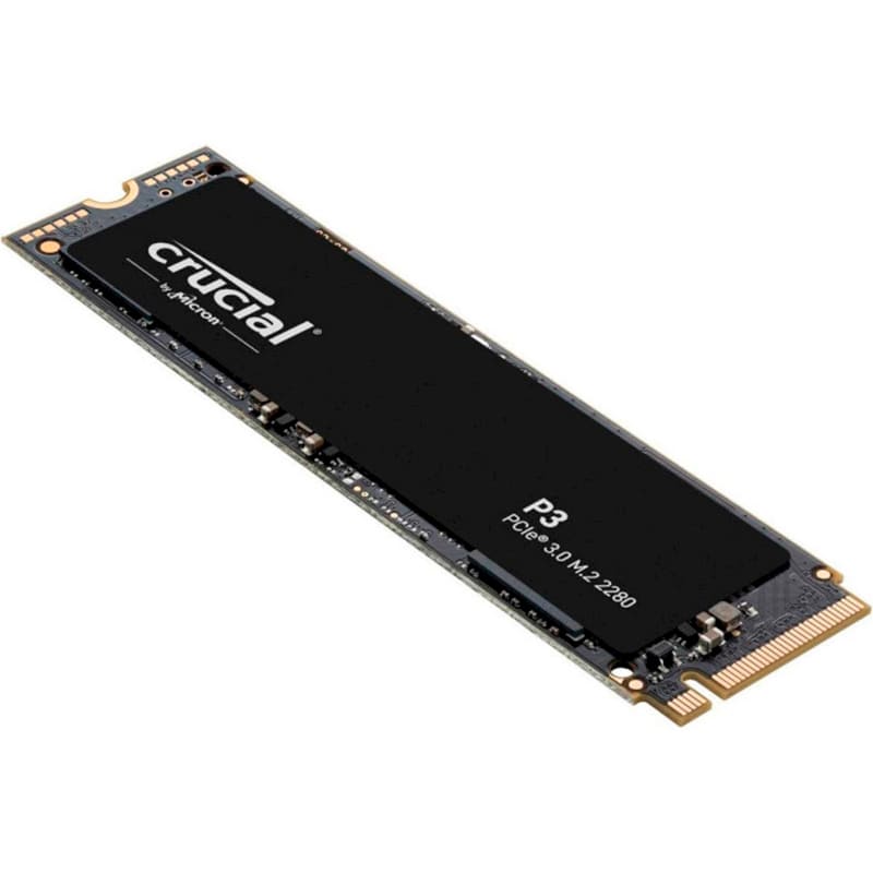 SSD накопичувач MICRON Crucial P3 500GB M.2 2280 NVMe 3D NAND TLC (CT500P3SSD8) Призначення жорсткого диска для настільного комп'ютера