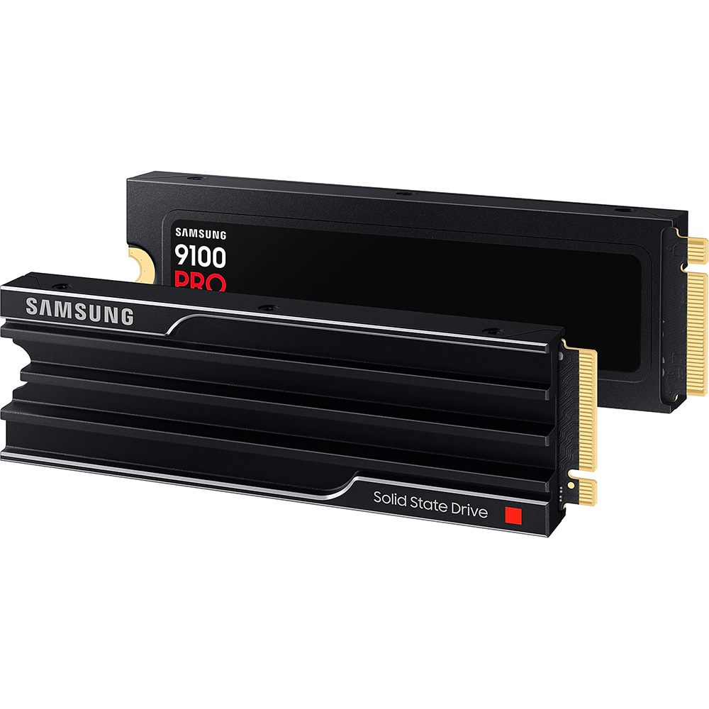 Фото SSD накопичувач SAMSUNG 9100 Pro with Heatsink 4TB M.2 (MZ-VAP4T0CW)
