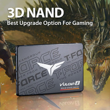 SSD накопитель TEAM Vulcan Z 256GB 2.5" SATAIII 3D TLC (T253TZ256G0C101)
