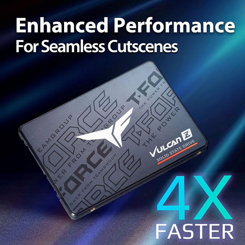 Покупка SSD накопитель TEAM Vulcan Z 256GB 2.5" SATAIII 3D TLC (T253TZ256G0C101)