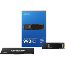 SSD накопичувач SAMSUNG 4ТB 990 EVO Plus M.2 2280 NVMe V-NAND TLC (MZ-V9S4T0BW)