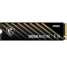 SSD накопитель MSI Spatium M470 Pro 1TB M.2 2280 NVMe 3D NAND TLC (S78-440L0J0-P83)