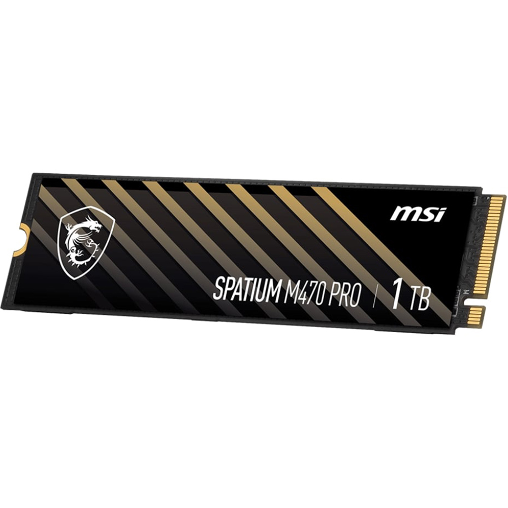SSD накопитель MSI Spatium M470 Pro 1TB M.2 2280 NVMe 3D NAND TLC (S78-440L0J0-P83) Назначение жесткого диска для настольного компьютера