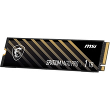 SSD накопитель MSI Spatium M470 Pro 1TB M.2 2280 NVMe 3D NAND TLC (S78-440L0J0-P83)