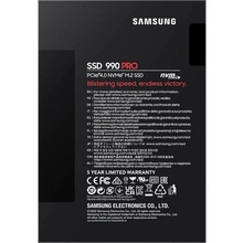 SSD накопитель SAMSUNG 990 PRO 4TB NVMe with Heatsink (MZ-V9P4T0CW)