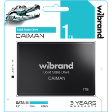 SSD накопичувач WIBRAND Caiman 1TB SATAIII Standard (WI2.5SSD/CA1TBST)