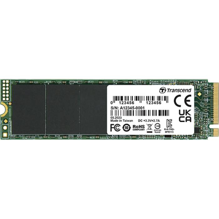 SSD накопитель TRANSCEND MTE115S 2TB M.2 2280 Gen3x4 TLC (TS2TMTE115S)