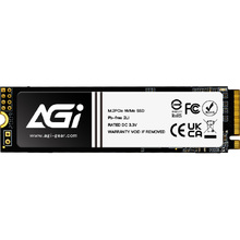 SSD накопичувач AGI 512Gb AI298 M.2 2280 PCIe Gen 3x4 NVMe 1.3 3D NAND Retail (AGI512GIMAI298)