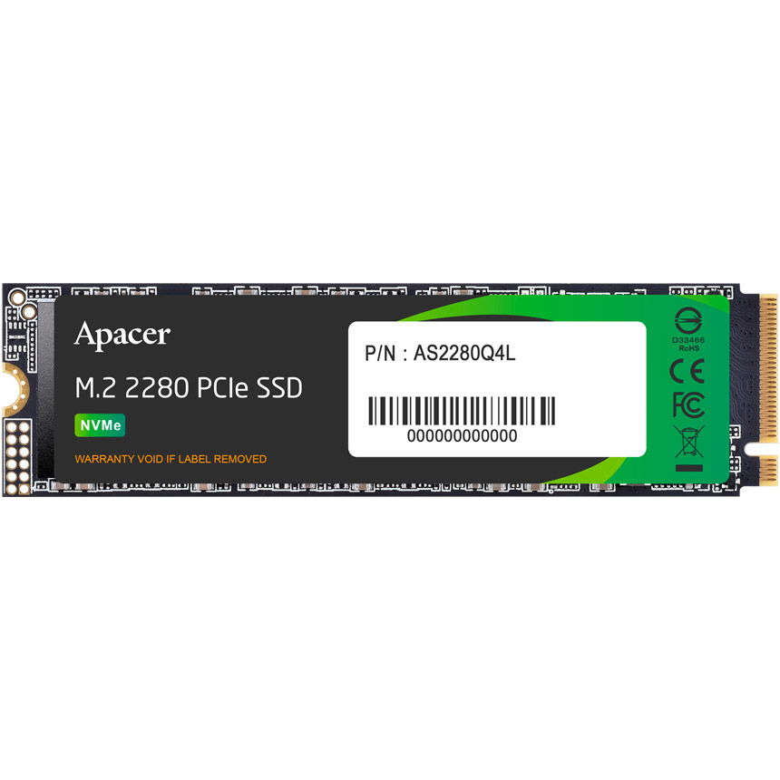 SSD накопичувач APACER M.2 2280 256GB (AP256GAS2280Q4L-1)