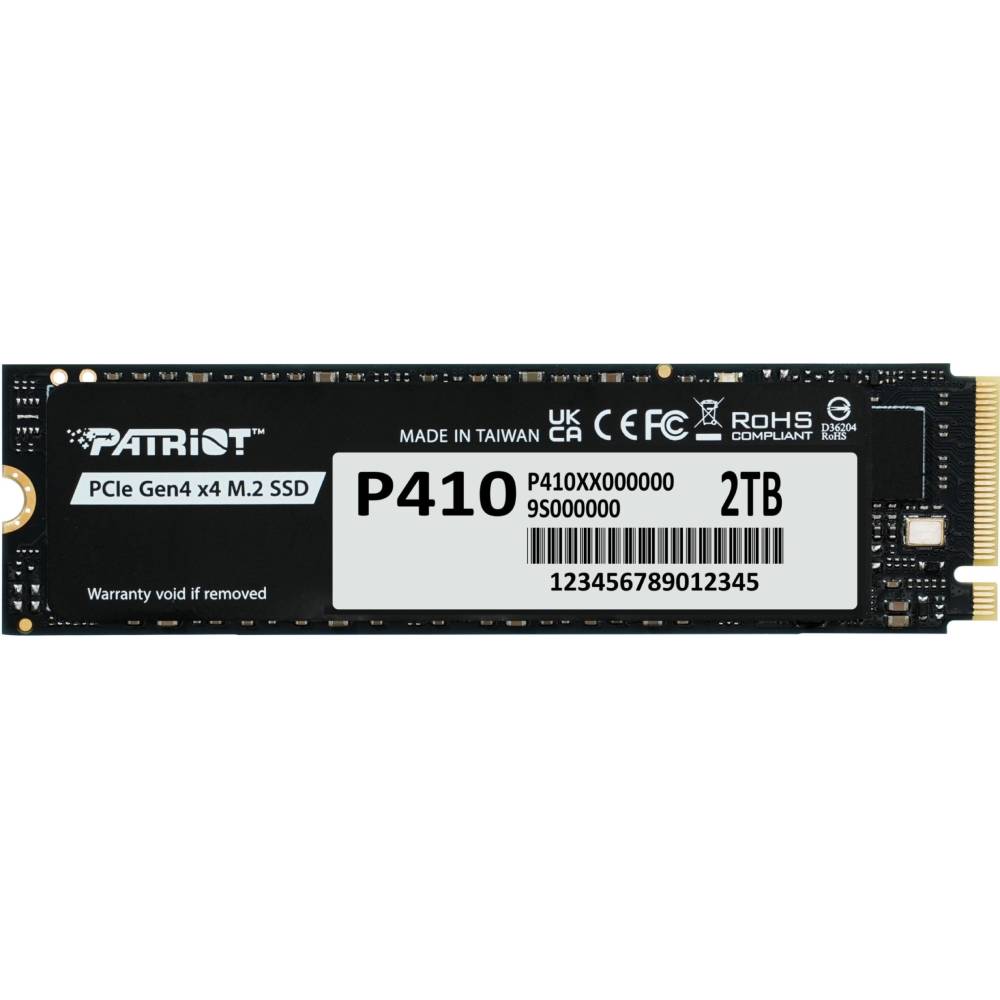 SSD накопичувач PATRIOT M.2 2280 2TB (P410P2TBM28H)