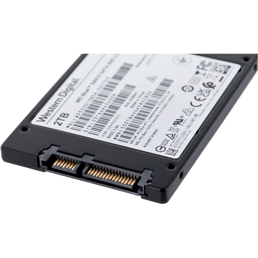 SSD накопичувач WD SA510 2.5" 2TB (WDS200T3B0A) Тип твердотільний накопичувач (SSD)