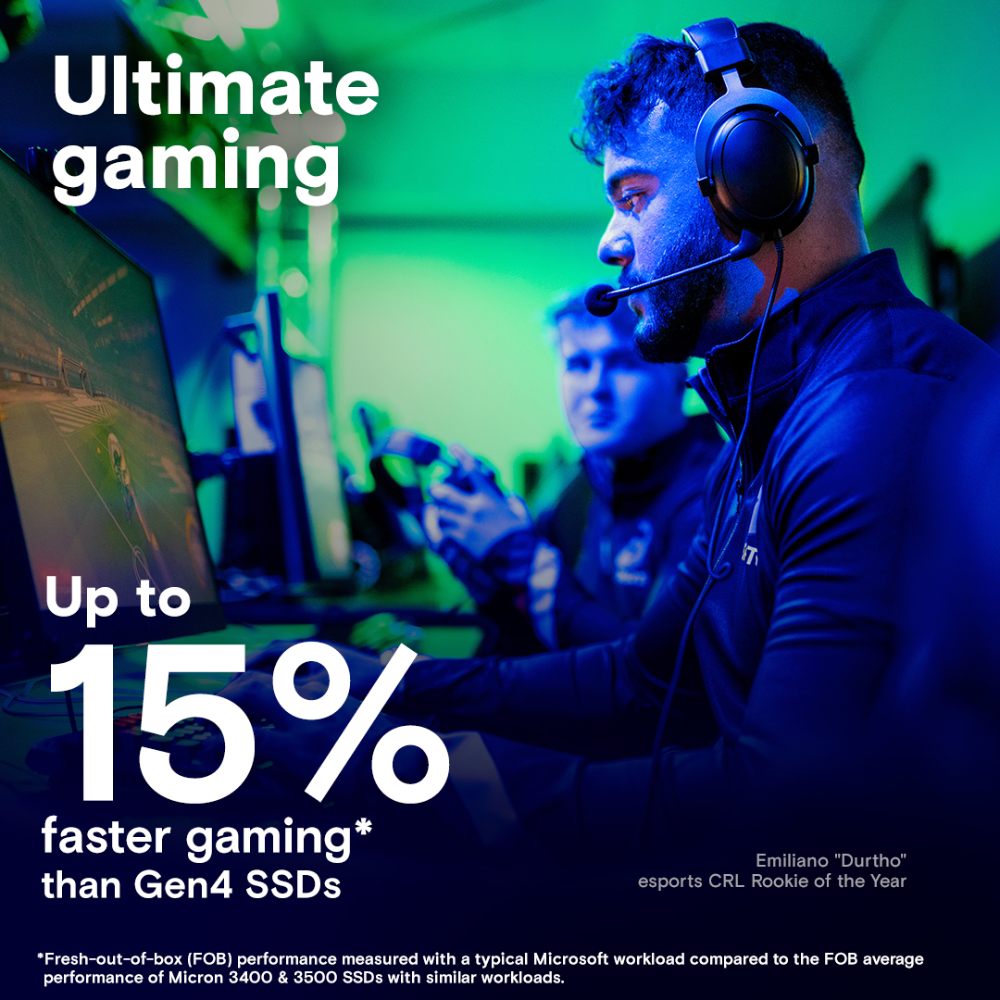 Фото SSD накопичувач MICRON Crucial T705 1TB with Heatsink (CT1000T705SSD5)