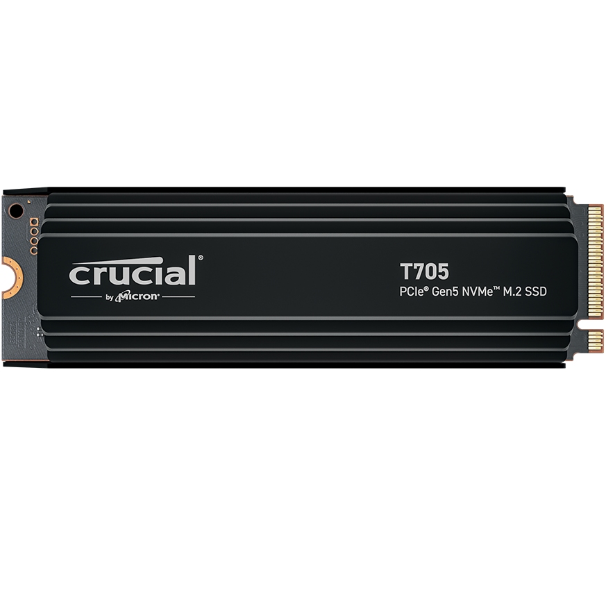 SSD накопичувач MICRON Crucial T705 1TB with Heatsink (CT1000T705SSD5)