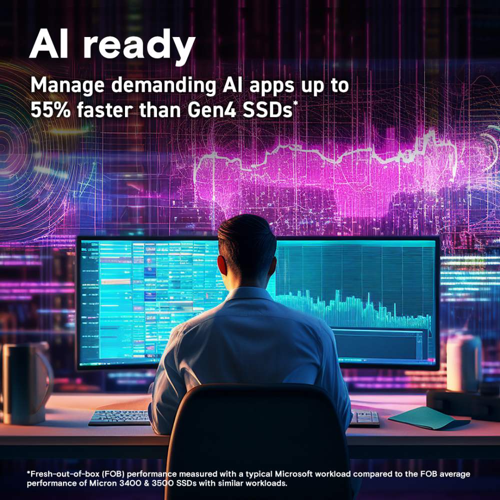 SSD накопичувач MICRON Crucial T705 4TB (CT4000T705SSD3) Форм-фактор M.2