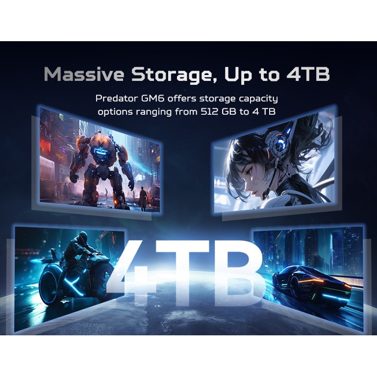 Зображення SSD накопичувач ACER GM6 Predator 2TB (BL.9BWWR.134)