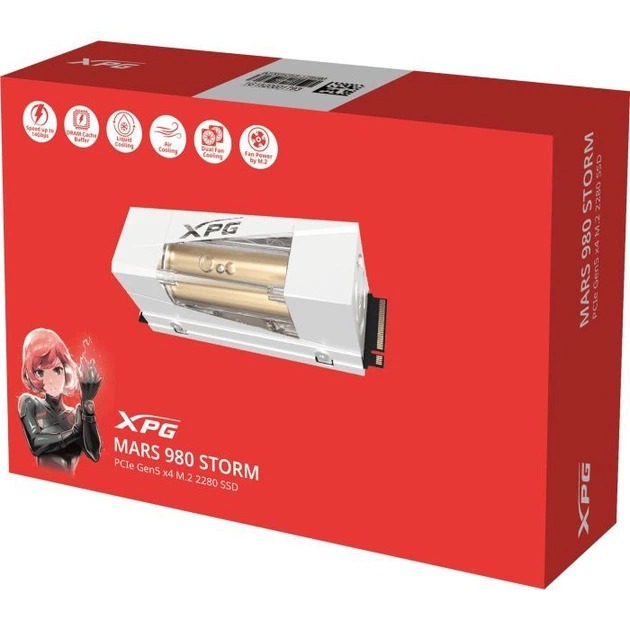 Фото SSD накопичувач ADATA M.2 2280 2TB XPG MARS 980 STORM (SMAR-980S-2TCI)