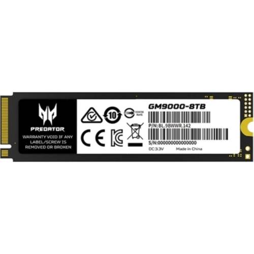 SSD накопичувач ACER M.2 2280 8TB GM9000 Predator (BL.9BWWR.142) Форм-фактор M.2