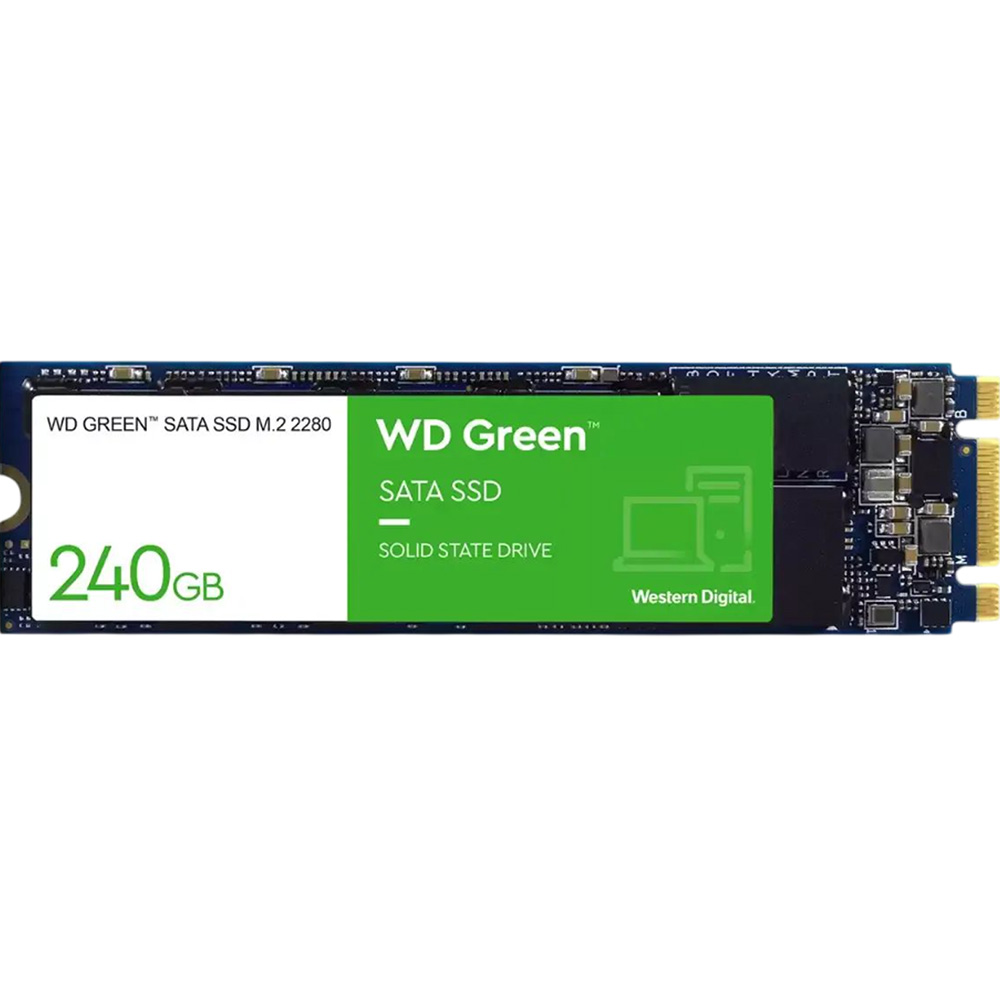 SSD накопитель WD M.2 2280 240GB (WDS240G3G0B)