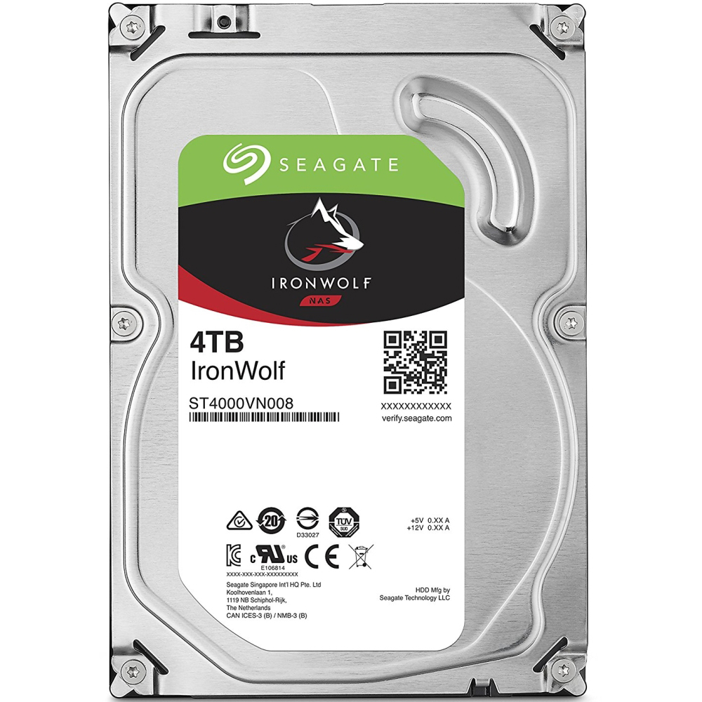 

Жесткий диск SEAGATE 4Tb 64Mb (ST4000VN008), 4Tb 5900rpm 64Mb SATAIII ST4000VN008