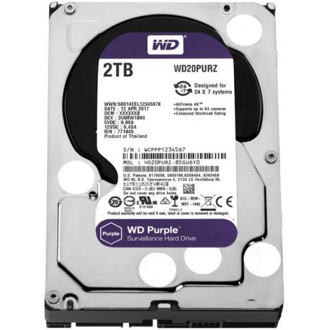 Жесткий диск WD 2Tb WD20PURZ