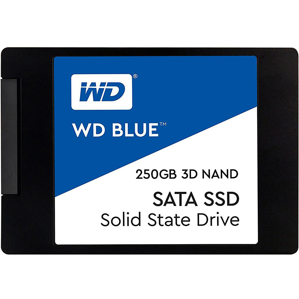 

SSD накопитель WD 250GB BLUE (WDS250G2B0A), SATA2.5" 250GB TLC BLUE WDS250G2B0A