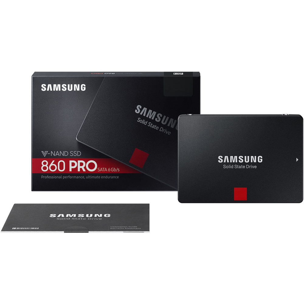 SSD накопичувач SAMSUNG 860 PRO 1TB (MZ-76P1T0BW) Ємність 1 Тб