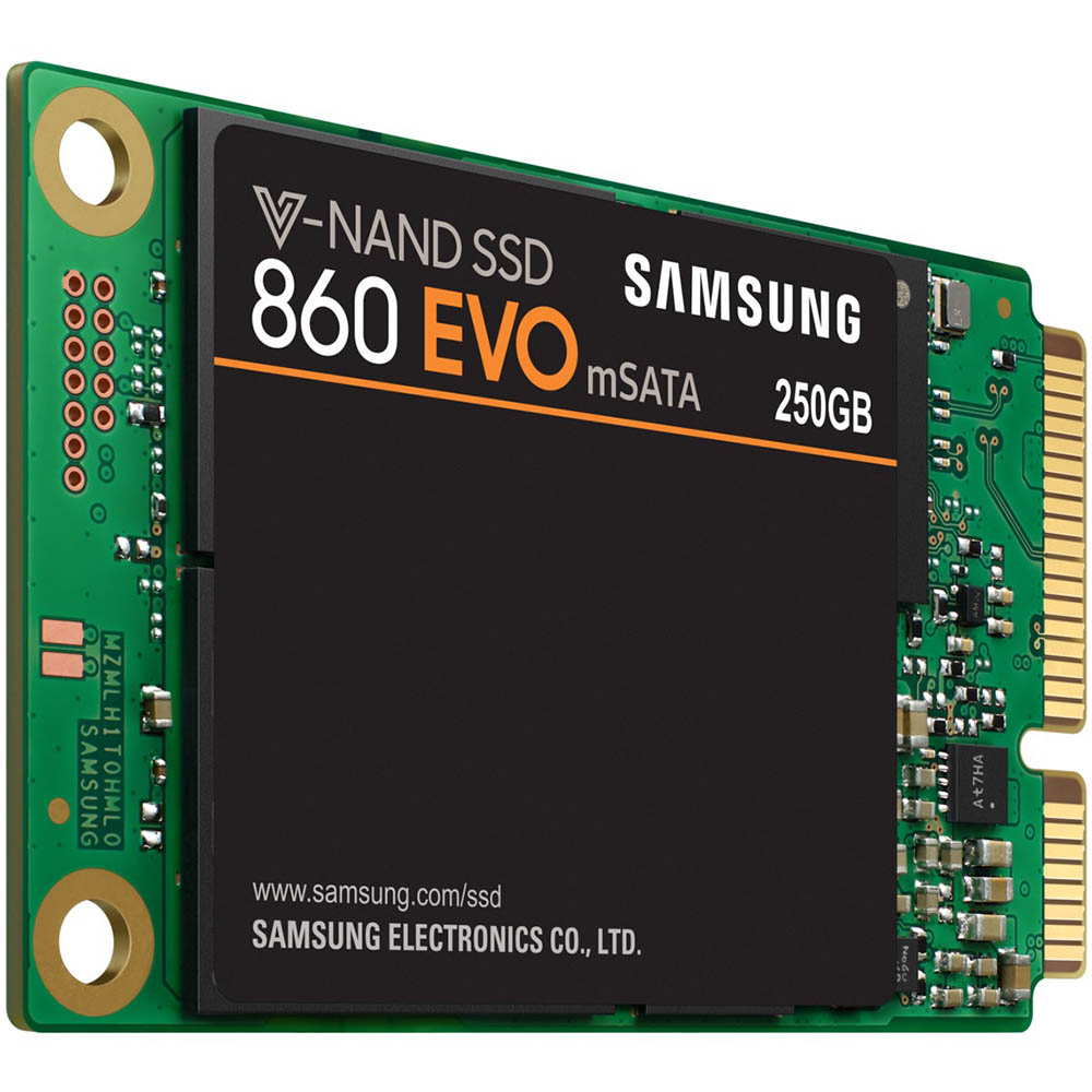 SSD накопитель SAMSUNG 860 EVO 250GB (MZ-M6E250BW) Емкость 250 Гб