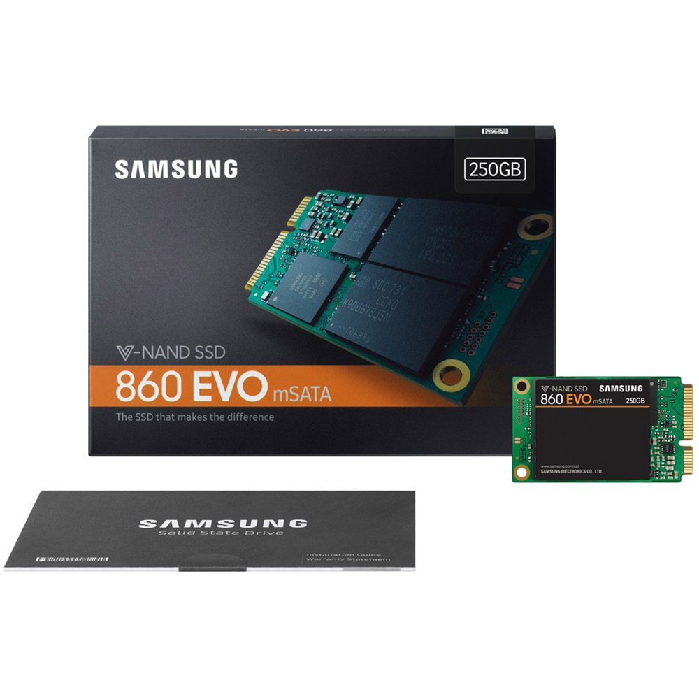 Изображение SSD накопитель SAMSUNG 860 EVO 250GB (MZ-M6E250BW)