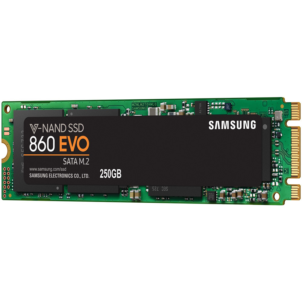 SSD накопитель SAMSUNG 860 EVO 250GB (MZ-N6E250BW) Тип твердотельный накопитель (SSD)