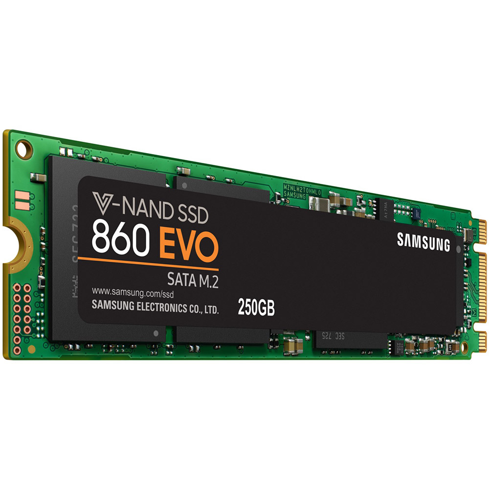 SSD накопичувач SAMSUNG 860 EVO 250GB (MZ-N6E250BW) Ємність 250 Гб