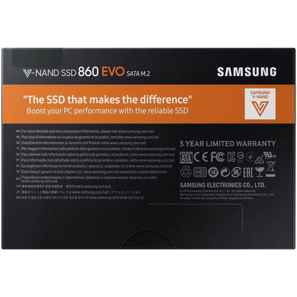 Заказать SSD накопитель SAMSUNG 860 EVO 250GB (MZ-N6E250BW)