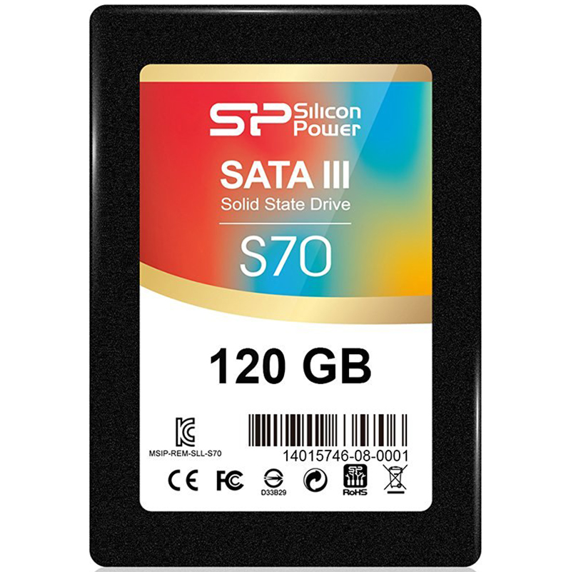 SSD накопитель SILICON POWER S70 120GB SATAIII (SP120GBSS3S70S25)