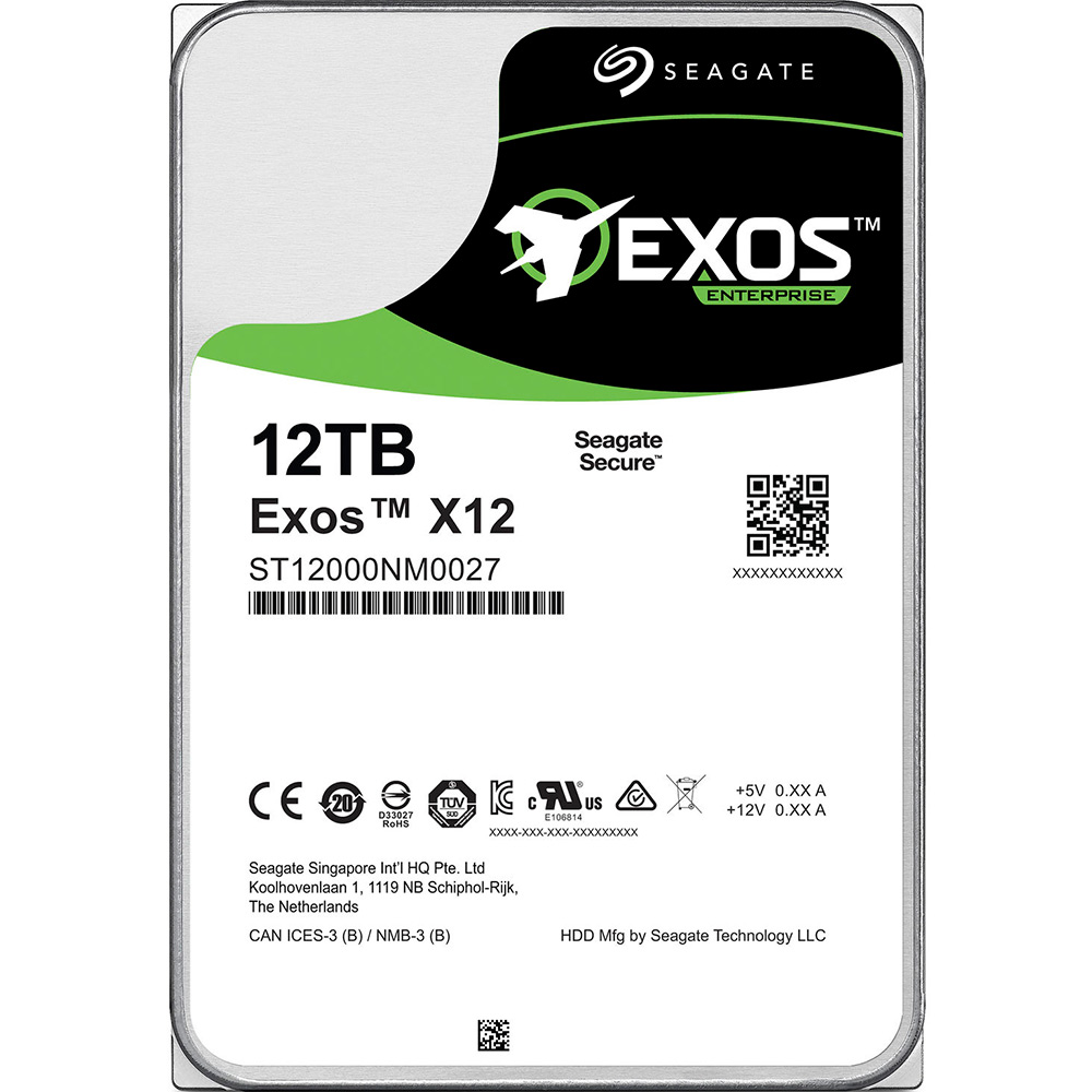 Жесткий диск SEAGATE 12Tb 256Mb (ST12000NM0027) - в интернет-магазине  Фокстрот: цены, отзывы, характеристики | купить в Киеве, Харькове,  Днепропетровске, Одессе - Украина