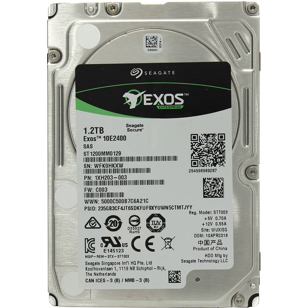

Жесткий диск SEAGATE 1.2Tb 256Mb (ST1200MM0129), SEST1200MM0129