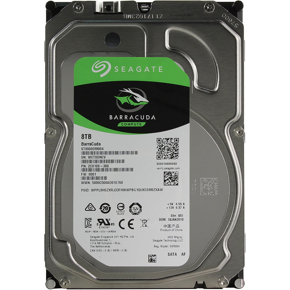 Жорсткий диск SEAGATE 8Tb 256Mb (ST8000DM004)