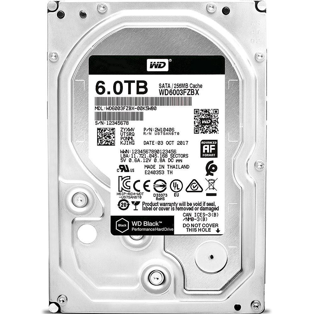 

Жесткий диск WD 6Tb WD6003FZBX, WD6003FZBX