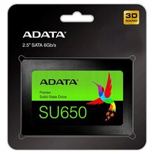 SSD накопичувач ADATA 240GB SU650 SATA 3D TLC (ASU650SS-240GT-R)