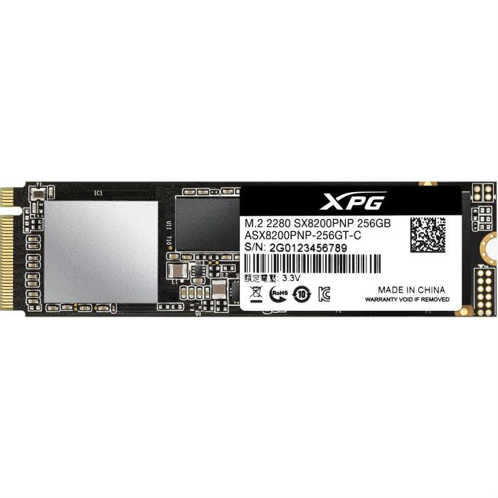 

SSD накопитель ADATA XPG 8200 Pro 256GB 3D TLC (ASX8200PNP-256GT-C), XPG 8200 Pro 256GB 3D TLC (ASX8200PNP-256GT-C)