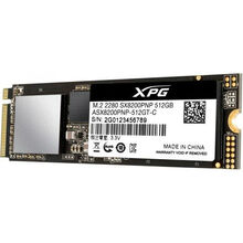 SSD накопитель ADATA XPG 8200 Pro NVMe 512GB TLC (ASX8200PNP-512GT-C)