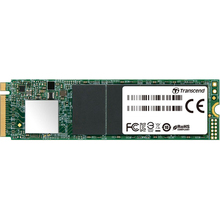 SSD накопичувач TRANSCEND MTE110S 512Gb NVMe M. 2 3D TLC (TS512GMTE110S)