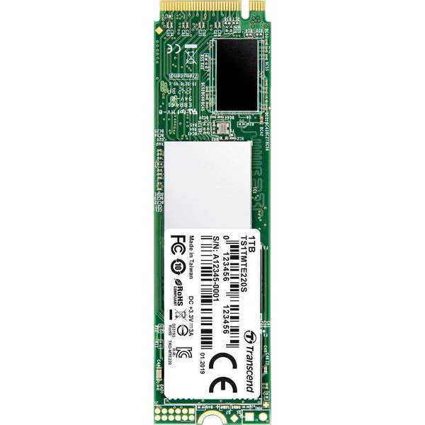 SSD накопичувач TRANSCEND MTE220S 1TB PCIe 3.0 x4 M. 2 TLC (TS1TMTE220S) SSD накопичувач TRANSCEND MTE220S 1TB PCIe 3.0 x4 M. 2 TLC (TS1TMTE220S)
