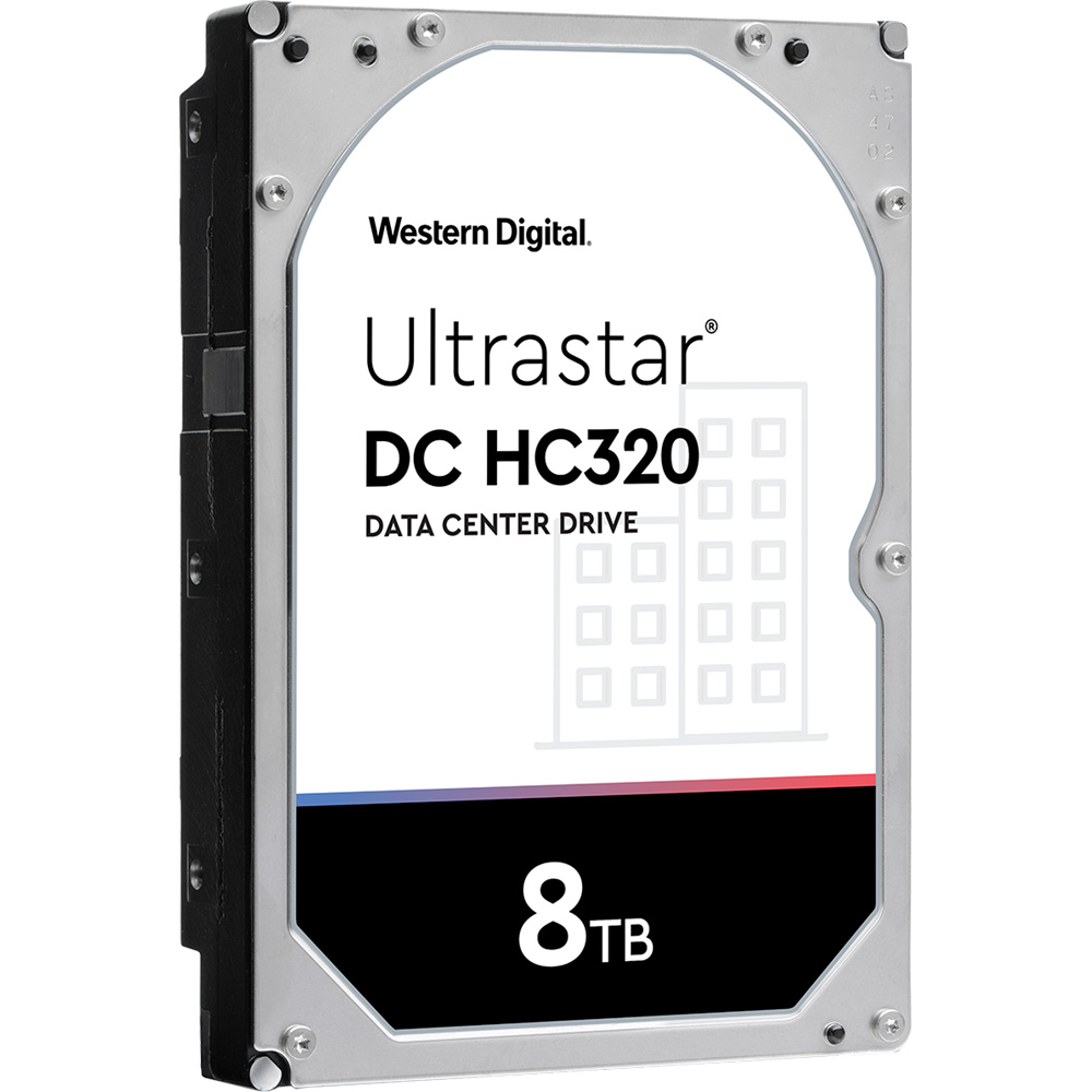 Жорсткий диск Western Digital 8TB Ultraster DC HC320 7200rpm 256MB SATAIII (HSHUS728T8TALE6L4_0B36404) Призначення жорсткого диска для сервера