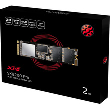 SSD накопитель ADATA XPG SX8200 Pro M.2 2TB NVMe 3D TLC (ASX8200PNP-2TT-C)